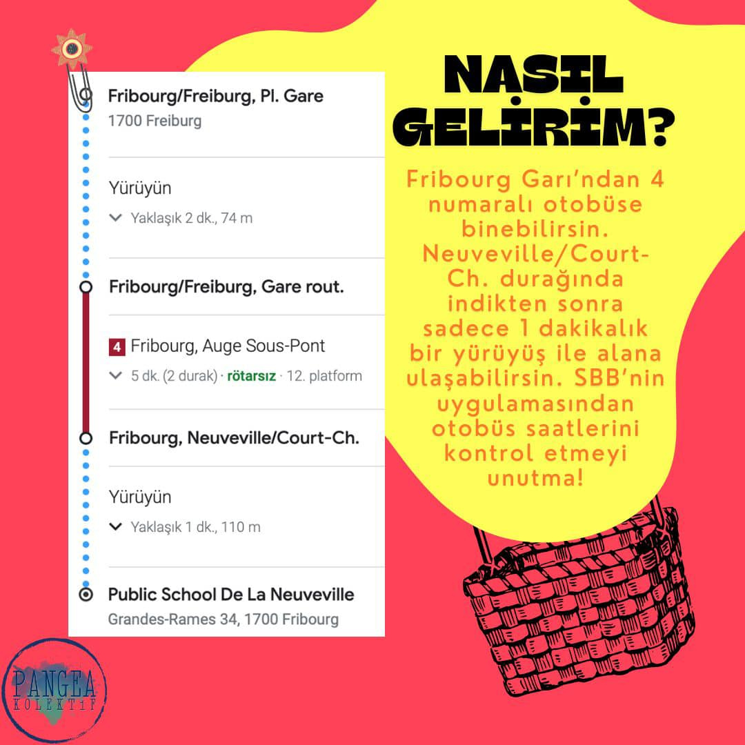 nasıl gelirim ? otobüsle geliş yolu anlatılıyor