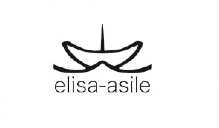 elisa-asile yazısı ve üstünde denizde gemi logosu 