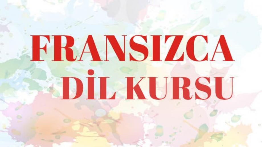 fransızca dil kursu yazısı renkli