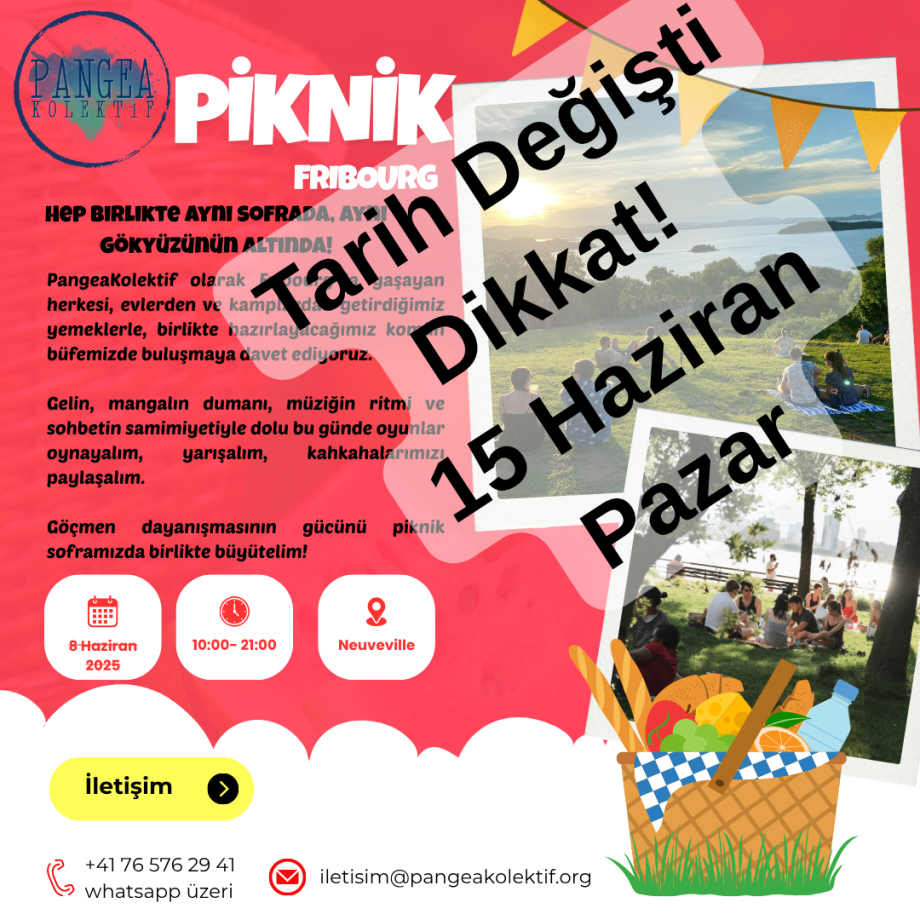 Fribourg Pikniğe dair afiş