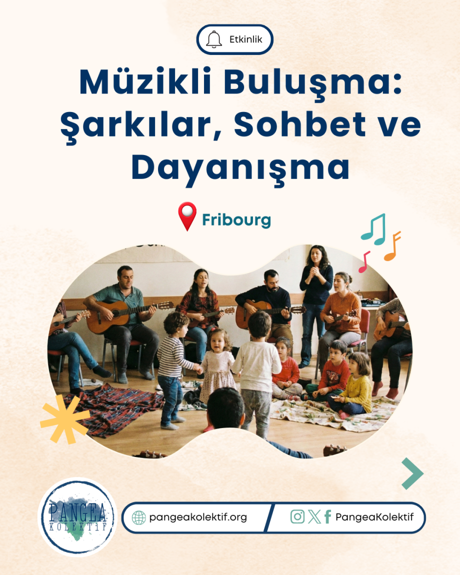 Müzikli Buluşma: Şarkılar, Sohbet ve Dayanışma yazan görsel