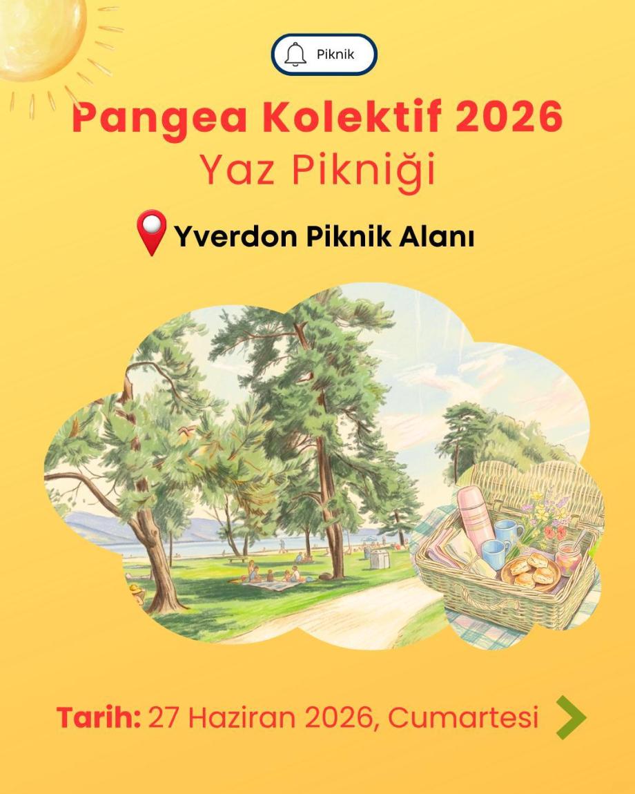 PangeaKolektif Yaz Pikniği Afişi