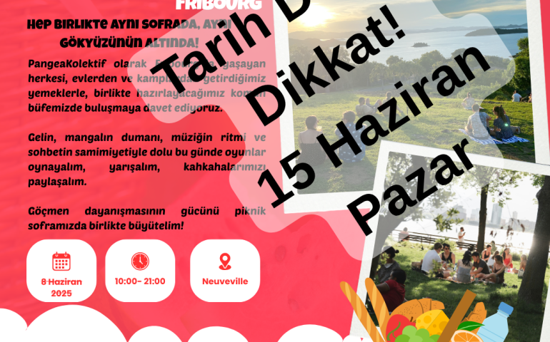 Fribourg Pikniğe dair afiş