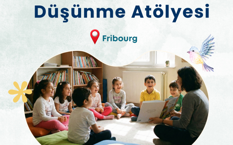 Çocuklar İçin Okuma, Sohbet ve Düşünme Atölyesi yazan görsel